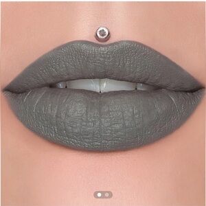Drill Sergeant Velvet Trap Jeffree Star Matte Gray Lipstick